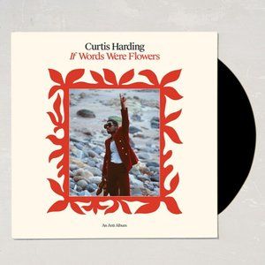 Curtis Harding If Words Were Flowers LP Vinyl Record Album EUC